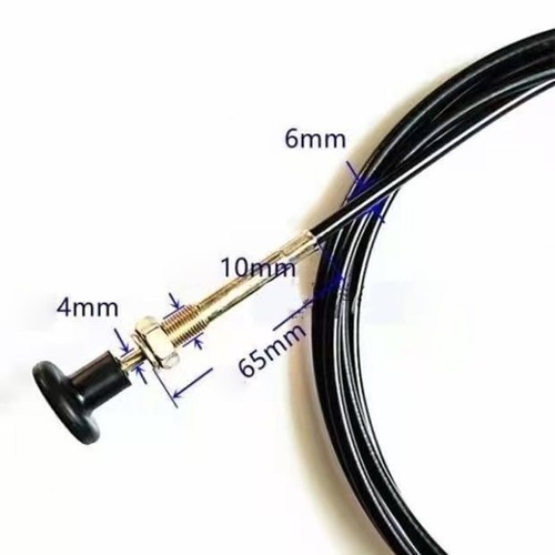 Carburetor Choke Control Cable Hand Pull Stop Cable for Farm Equipment - Picture 3 of 5