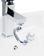 1080  Swivel Faucet Extender, Metal Rotatable Sink Faucet Aerator Dual Function