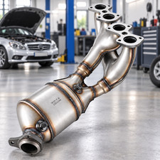 Katalysator mit Kr&uuml;mmer f&uuml;r Mercedes W203 W204 C180 C200 A2711403009