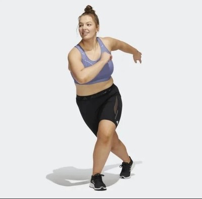 Adidas TECHFIT HEAT.RDY SHORT TIGHTS (PLUS SIZE) Sz: 3X Women Workout Cool Dry