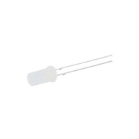 2X OSWWD25TK2A Led 5Mm Bipolar Kaltweiß 750-900Mcd 180° Front: Flach Optosupply