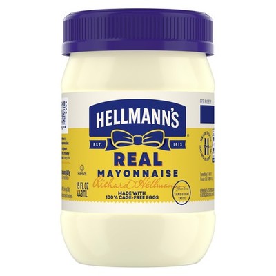 Hellmann's Real Mayonnaise Mayo For a Creamy 15 Fl Oz (Pack of 1)
