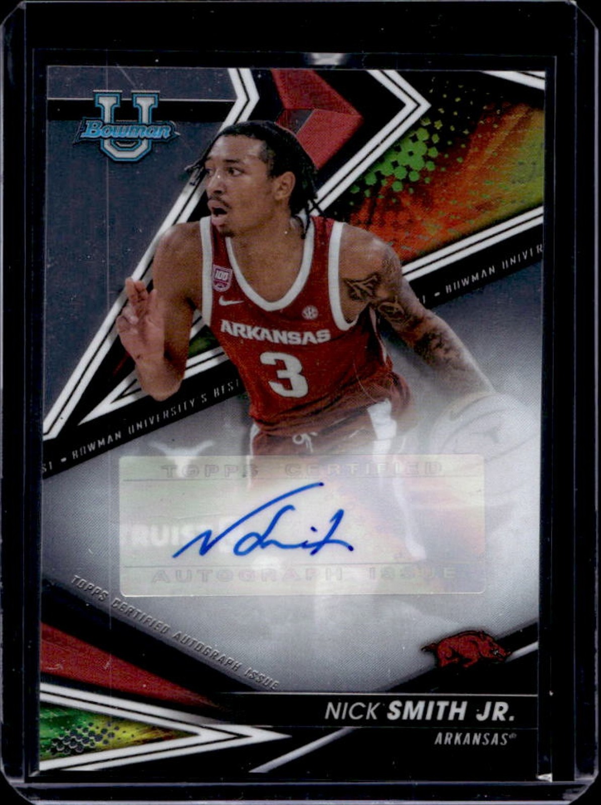 2022-23 Bowman U Best Nick Smith Jr. Auto #BOA-NS