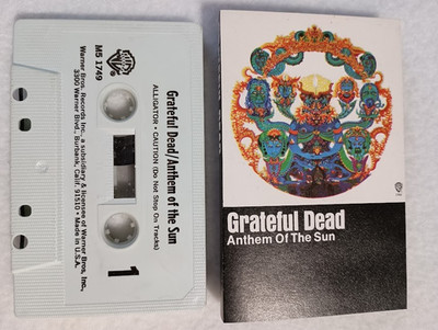Grateful Dead Psychedelic Rock Anthem of the Sun Cassette Garcia Weir WB Tested