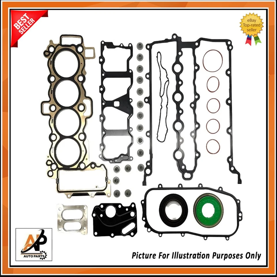 FULL GASKET SET FOR JAGUAR E-PACE F-PACE XE XF 2.0 PETROL ENGINE AJ20P4, PT204 - Image 3 of 4