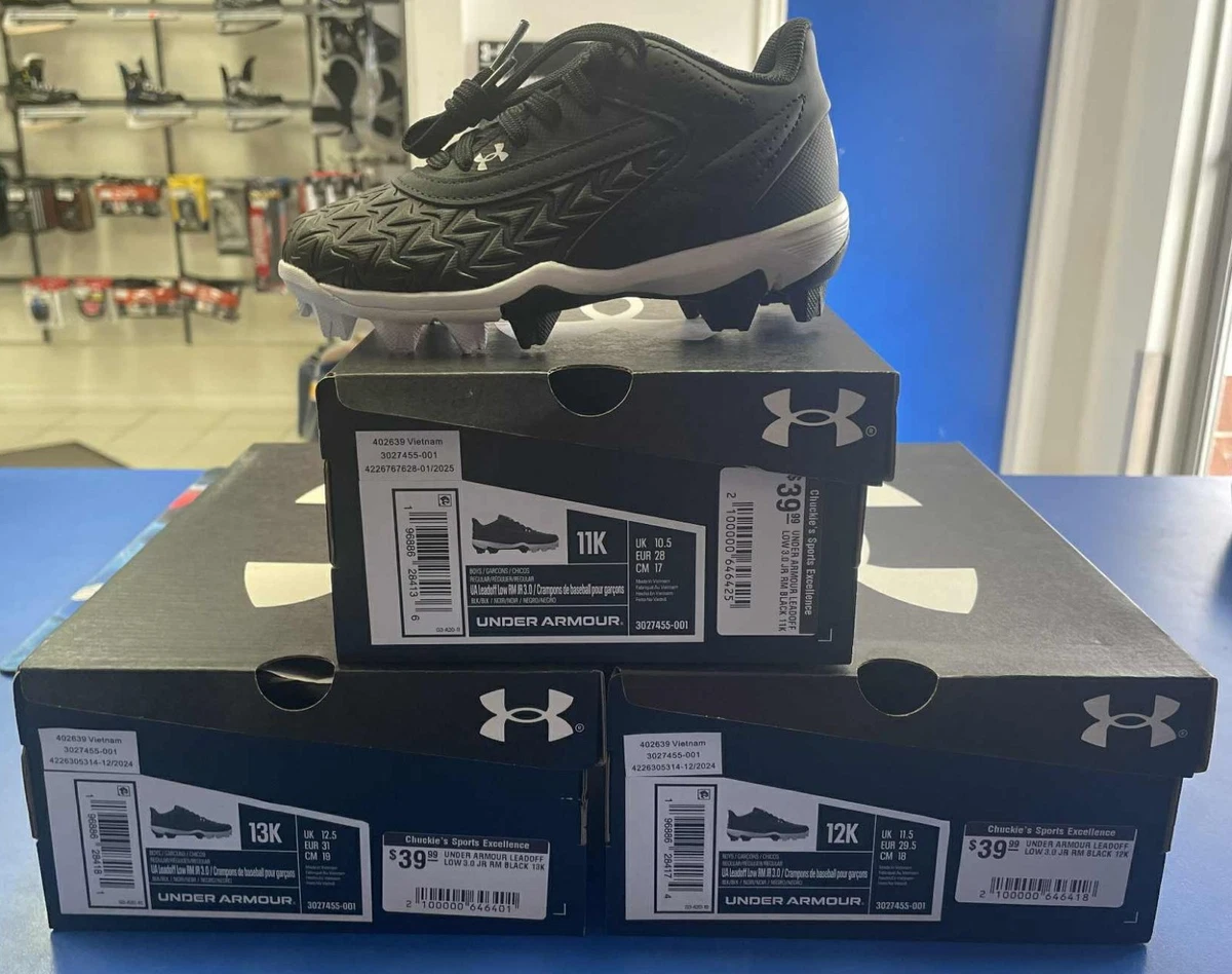Under armour 13 US Youth Baseball & Softball Cleats for sale 