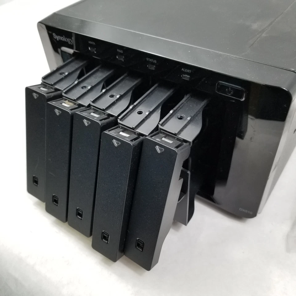 Synology DX510 5-Bay Expansion Storage Unit for DS1010 DS710 DS1511 Diskless - Image 3 of 4