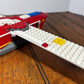 Lego City Fire Plane Rescue Set 4209 W/ Trees Incomplete Parts