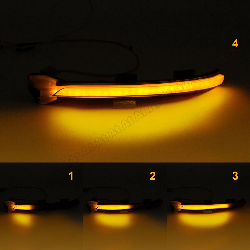 Per VW Golf Sportsvan MK7 VII Variant Touran 5T1 LED indicatori di direzione specchio 2 pezzi - Immagine 2 di 4