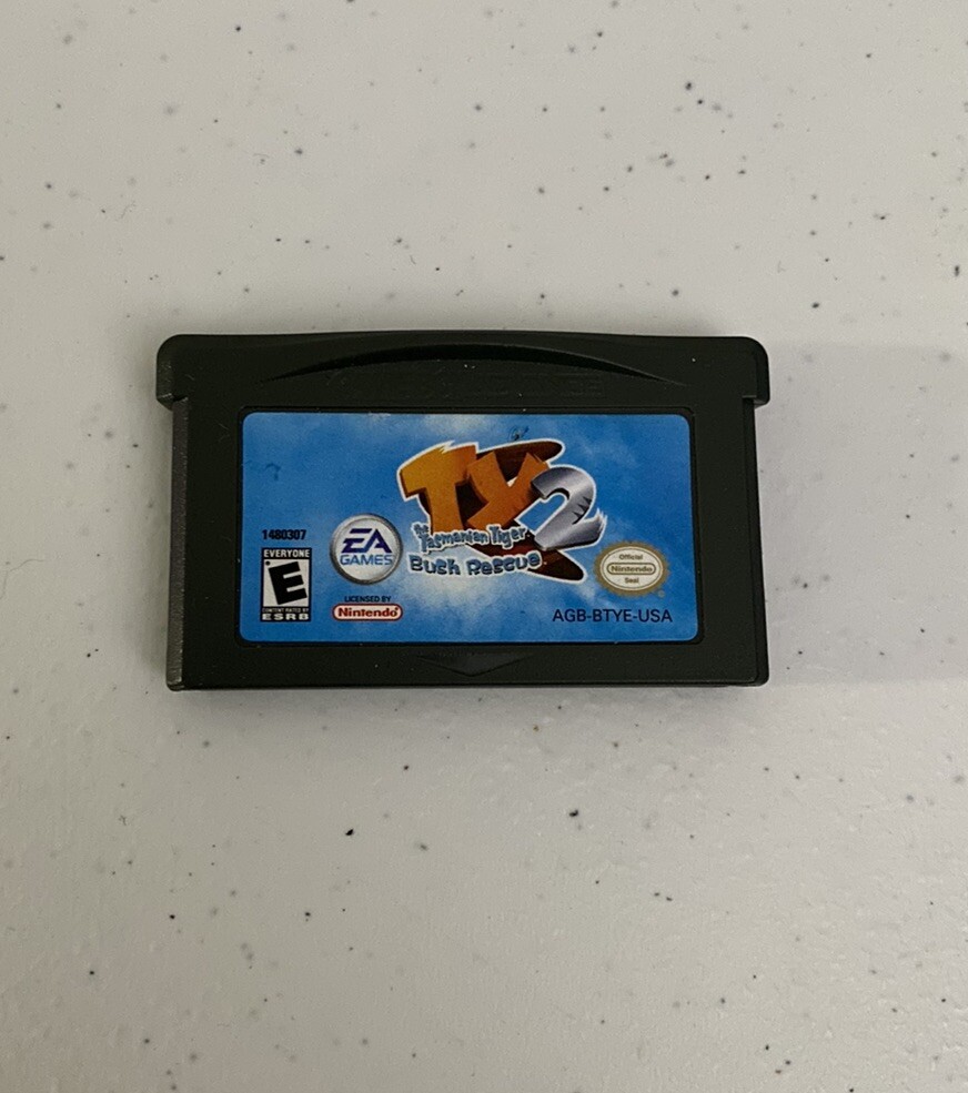 Ty The Tasmanian Tiger 2 Bush Rescue Game Boy Advance Cart Only