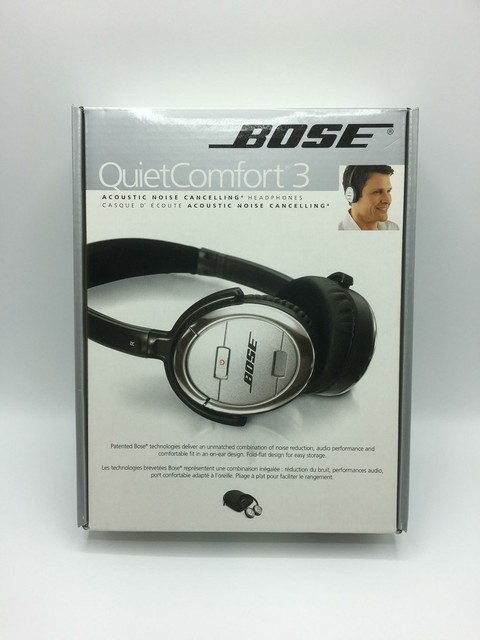 Bose QuietComfort 3 Headphones - Black/Silver | Acquisti Online su eBay