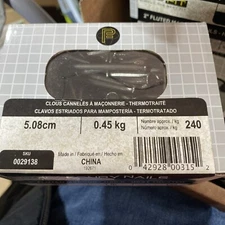 NAIL HARDENED MASONRY 2" FLUTED 1 LB BOX *29138