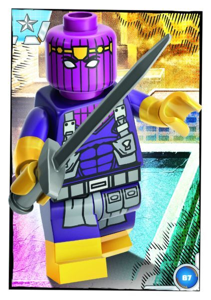 LEGO Marvel Series Trading Card 87 Baron Zemo Villains Card