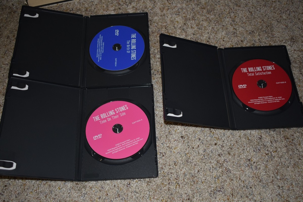 DVD The Rolling Stones 1962-Present 3 Disc Box Set | eBay