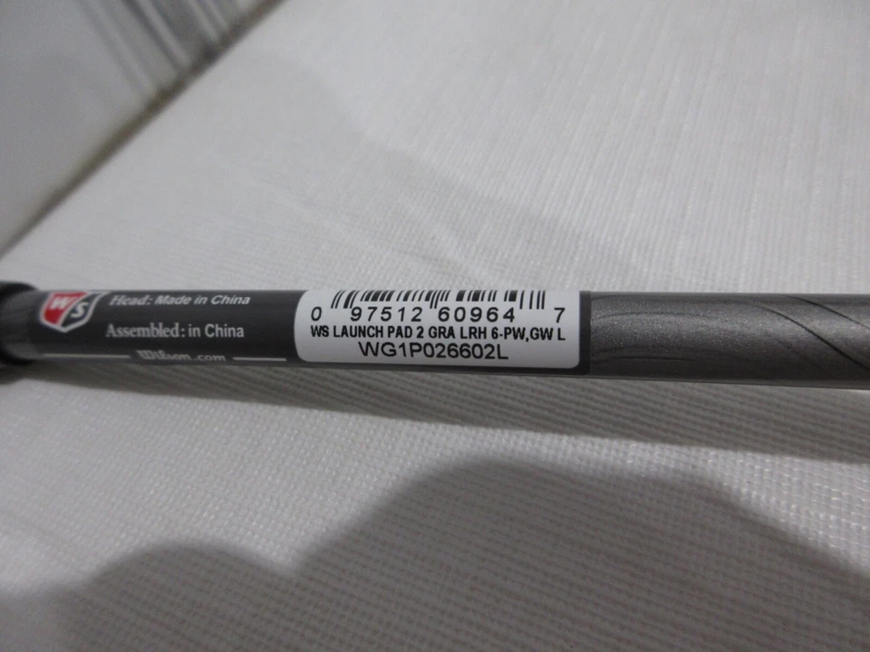 Wilson Staff Launch Pad 2 Iron Set - 6-GW - Evenflow Ladies Flex Graphite - NEW - Image 4 of 4