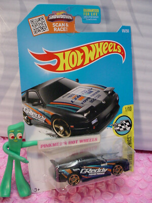 2016 Hot Wheels '96 NISSAN 180SX TYPE X #176US✰black;Greddy