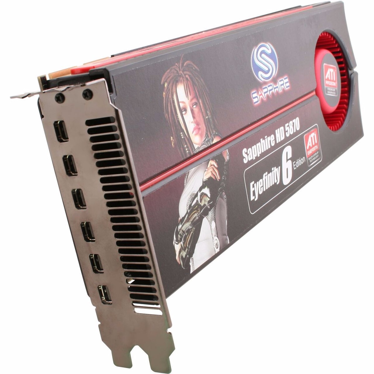 Sapphire Radeon HD 5870 Eyefinity 6 2GB GPU Video Graphics Card 6
