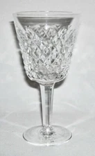 WATERFORD ~ Elegant Cut Crystal 5 Oz. CLARET WINE GLASS (Alana) ~ Ireland