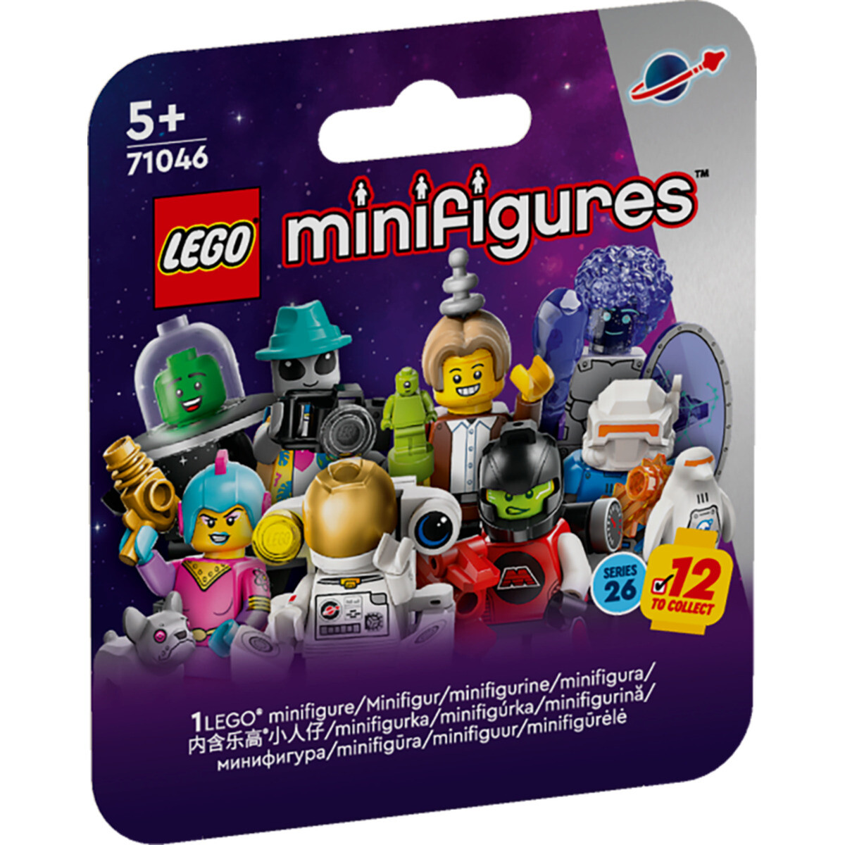 Original LEGO® 71046 Minifiguren Serie 26: Raum - Mutant Von Blacktron - Bild 10