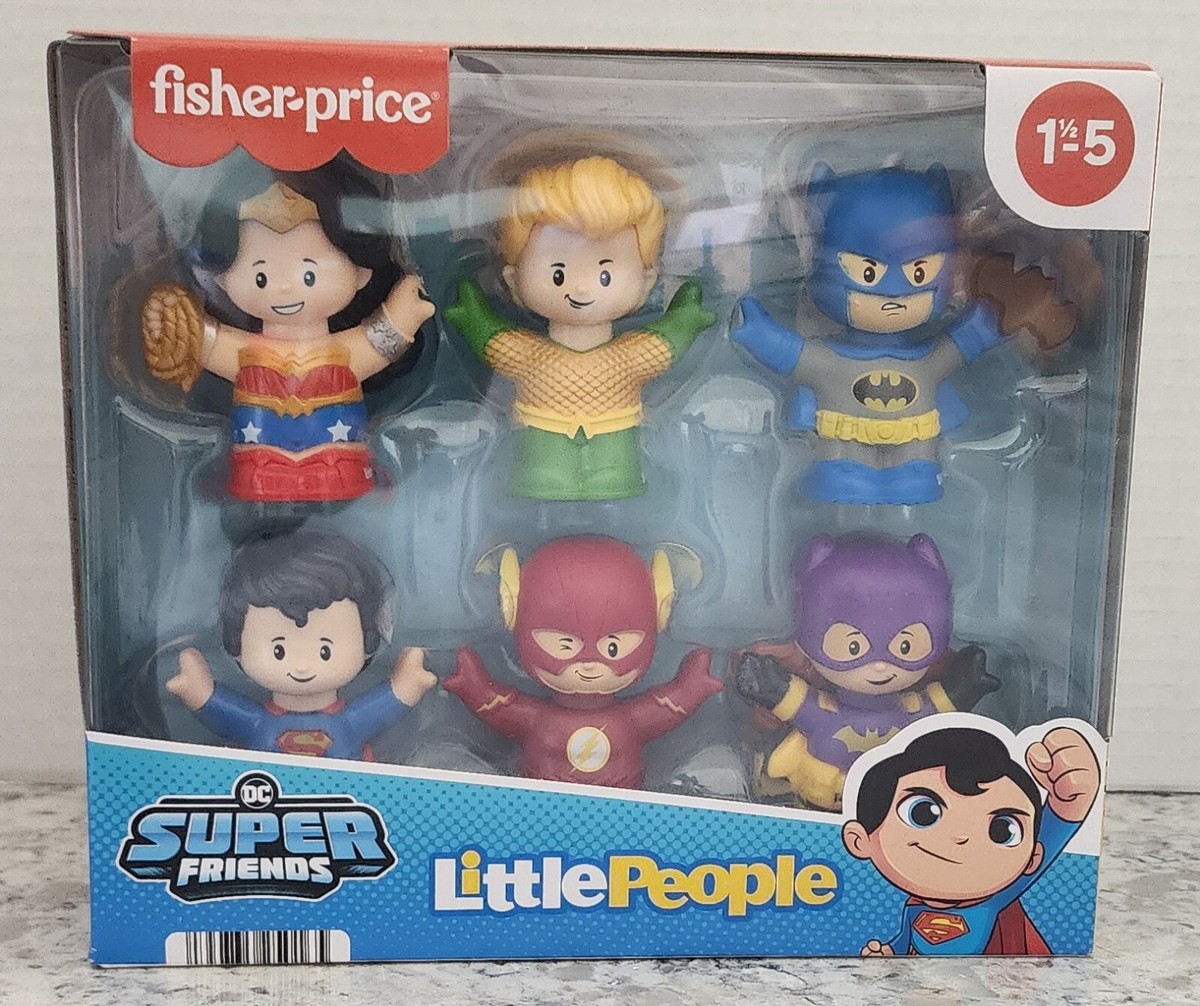 レア！フィッシャープライス リトルピープル DC スーパーフレンズ フィギュア Amazon.com: Fisher-Price Little People DC Super Friends
