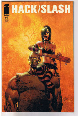 HACK / SLASH #1 B, NM-, Tim Seeley, Serial Killer,  2011, Image,more HS in store