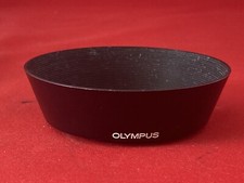 Olympus metal lens hood for f3.5 28mm OM wide angle lens - 49mm threaded mount