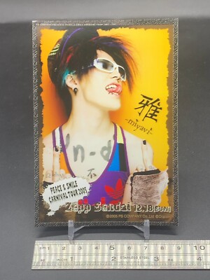 Miyavi Post Card Peace and Smile Carnival Tour 2005 Zepp Sendai | eBay