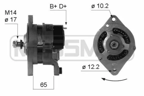 Alternatori e generatori alternatori Bosch cromato per auto