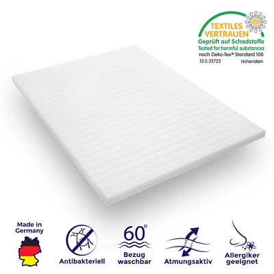 Matratzentopper Matratzenauflage Topper Kaltschaum - ca. 5 cm B-Ware  