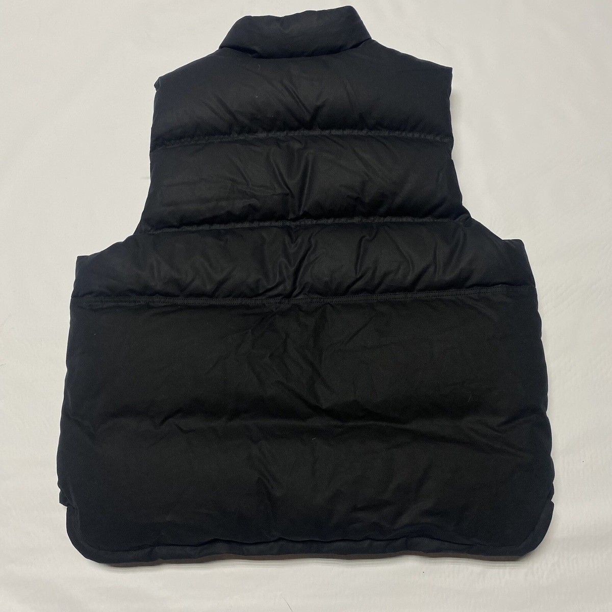 Filson Mens Down Cruiser Vest Color: Harbor Blue Waxed Filson Mens Down Cruiser Vest Color: Harbor Blue Waxed