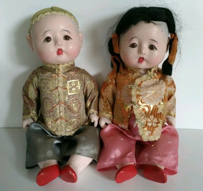 chinese glass dolls
