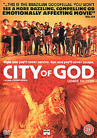 City of God DVD (2003) Alexandre Rodrigues, Lund (DIR) cert 18