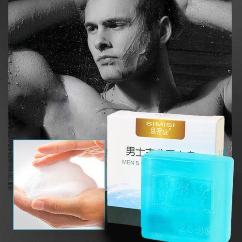 Sapone Uomo Colonia Profumo Olio Essenziale Fatto a Mano Pelle Pulita Saponi Long-las X4M5 - Foto 9 di 10