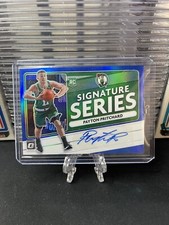 2020-21 Donruss Optic Payton Pritchard Signature Series Blue Auto /25 Rookie 