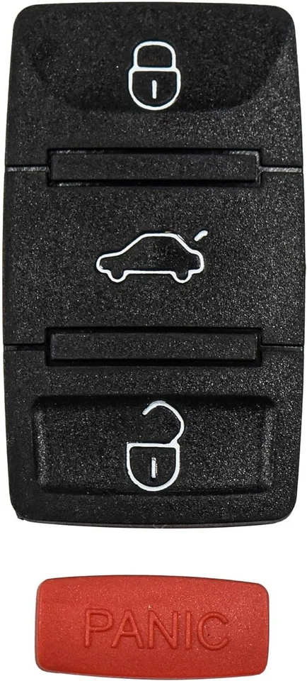 3 Tasten + Panik Reparatur Klappbar Flip Key Für Volkswagen Jetta - Bild 2 von 4