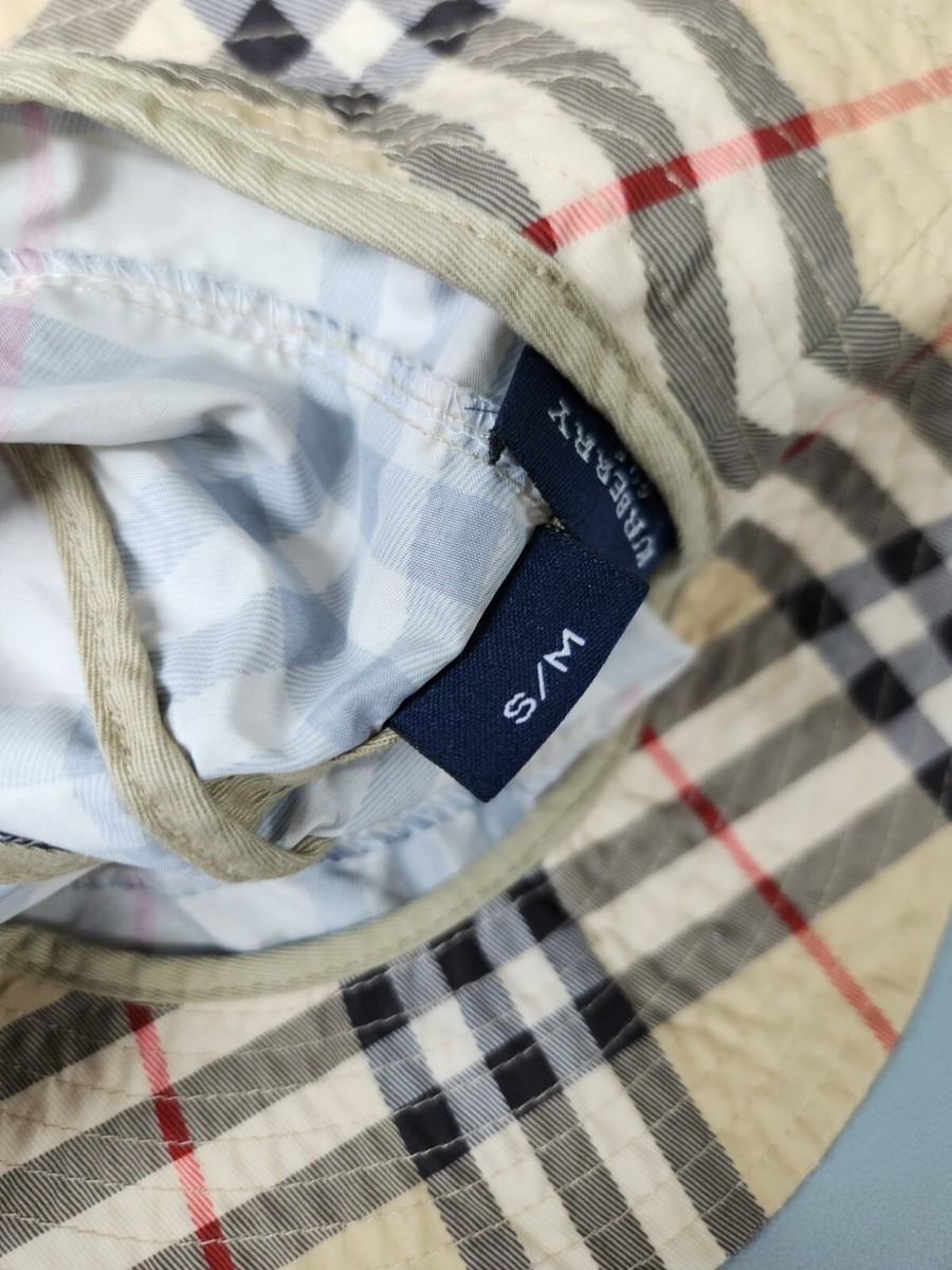 BURBERRY バケハ バーバリー BURBERRY 帽子 ハット バケットハット ブラウン