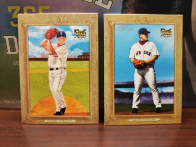 2007 Topps Turkey Red Base & Ad Back #110a&b Daisuke Matsuzaka (RC) Red Sox