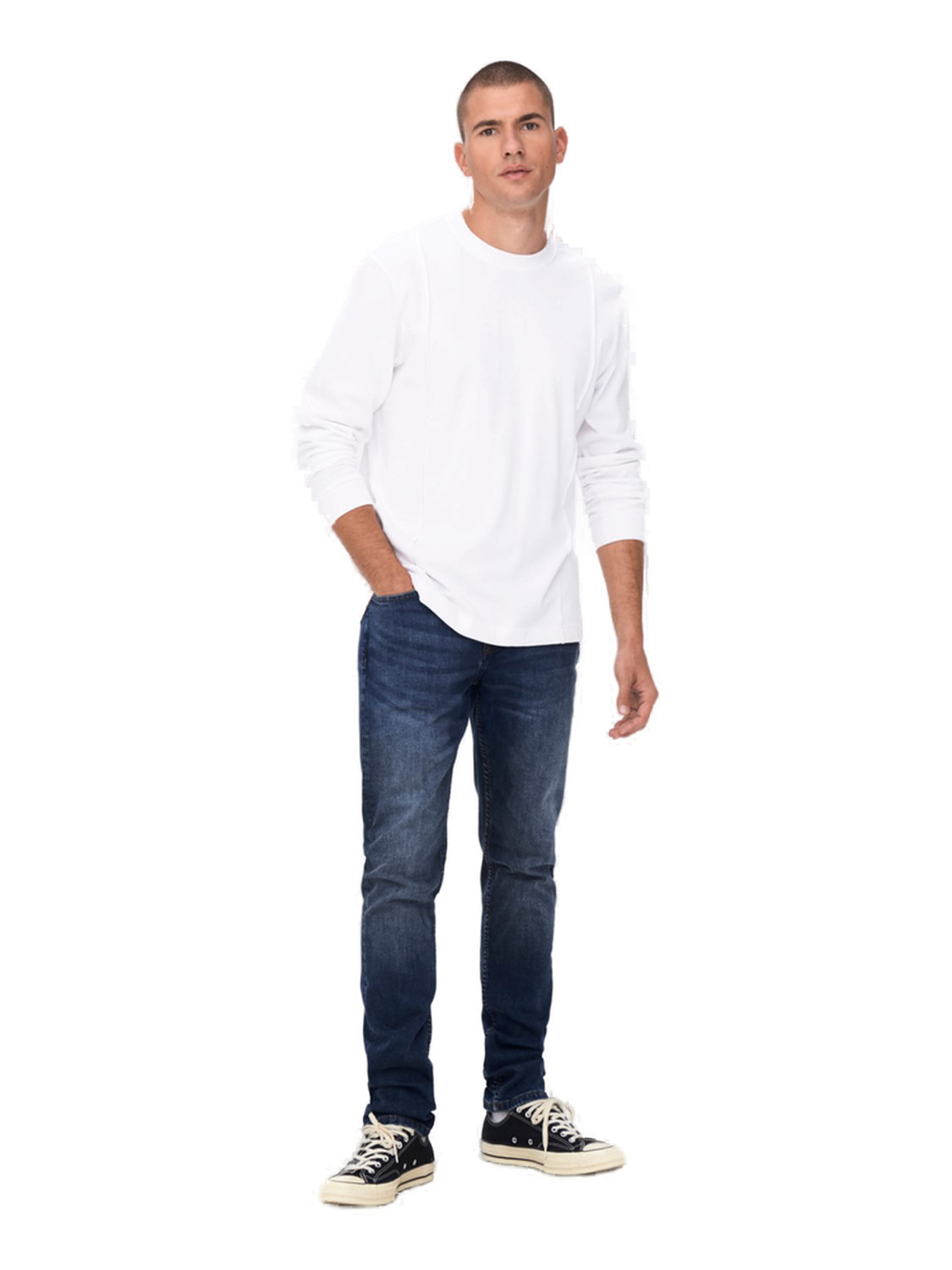 Джинсы Only - Sons Herren ONSLOOM SLIM 3030 - Приталенный крой - Blau - Синий деним 11990₽