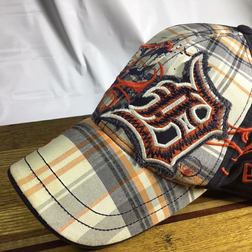 Vtg New Era Detroit Tigers Baseball Hat Limited Big Logo Sz M /L Genuine Merch - Picture 7 of 14