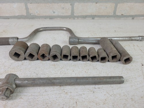 Vintage MUSTANG 1/2" Drive Ratchet, 12-Point Sockets and More - Bild 17 von 20