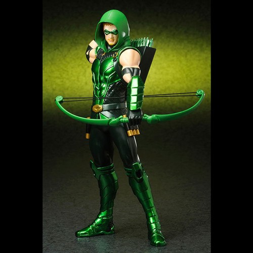 KOTOBUKIYA DC Comics Collection_GREEN ARROW 7 ½ " New 52 ArtFx+ Vinyl statue_MIB - Picture 10 of 12