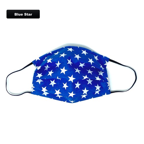 Handmade Cotton Face Mask with Nose Wire filter pocket Fabric mask Reusable USA - Picture 4 of 13