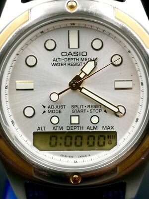 CASIO AW-710 AW710 カシオ VINTAGE ビンテージ 青 茶 CASIO AW-710 AW710 カシオ VINTAGE ビンテージ 青 茶