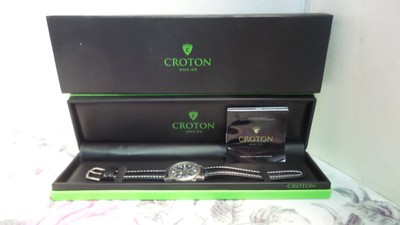 NIB Croton Titanium Chronography MEN display picture 1
