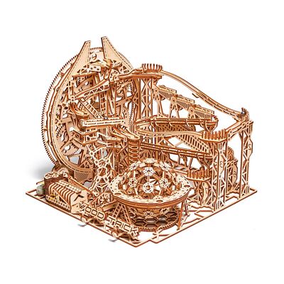 Wood Trick Wooden Marble Run 3D Wooden Puzzles for Adults and Kids to Build -...