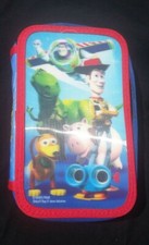 Disney Pixar Toy Story Aliens Hologram Pencil Pouch Case W/ Pencils/Markers 