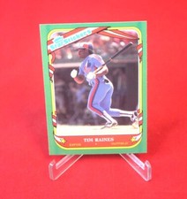 Tim Raines Fleer Star Stickers 1987 Baseball Sticker #94