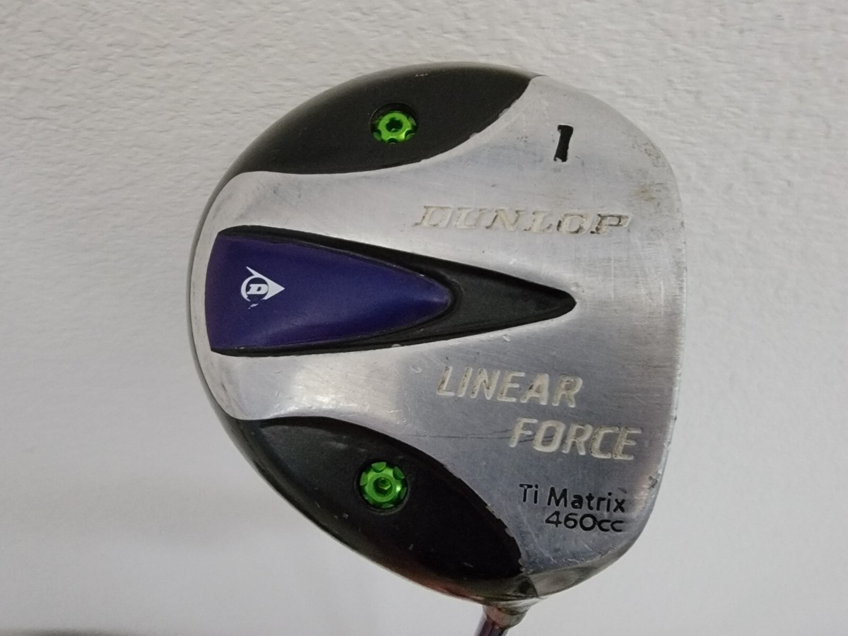 Dunlop Linear Force Driver RH Mid Firm Graphite Shaft 460cc Ti