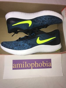 Nuevo NIKE Flex contacto de la Juventud (grade-school) Talla 6Y Azul Volt  Blanco Zapatos para correr | eBay