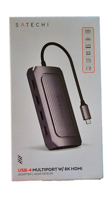 Satechi USB-4 Multiport W/ 8K HDMI Adapter ST-U4MA3M